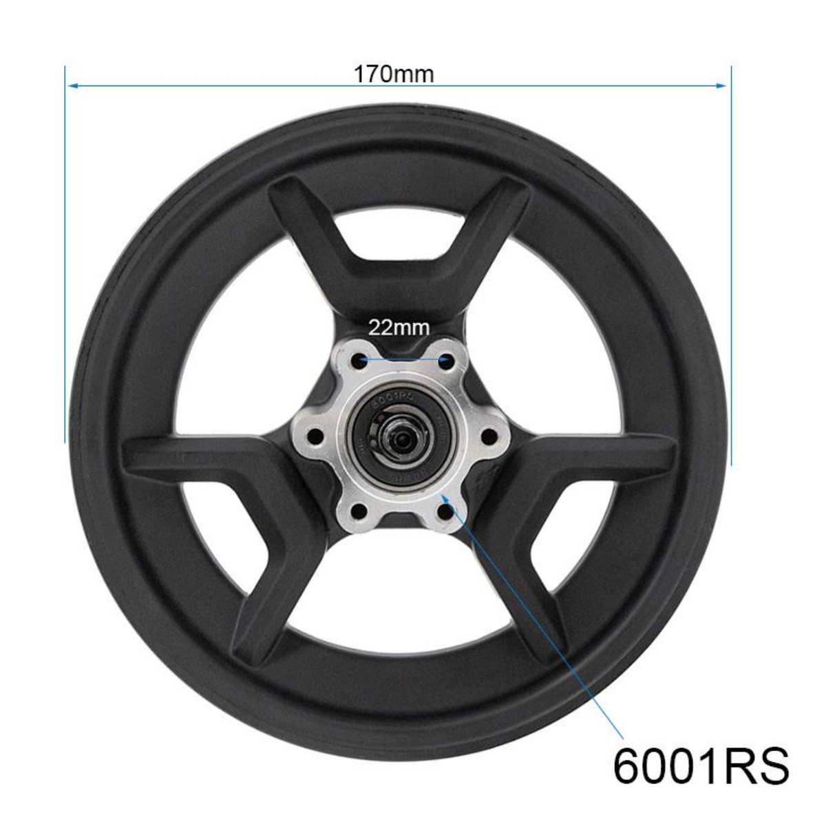 Original Vordere Felge für Niu KQi3 Pro