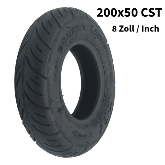 200x50 CST däck 8 tum pneumatiska däck för e-skotrar