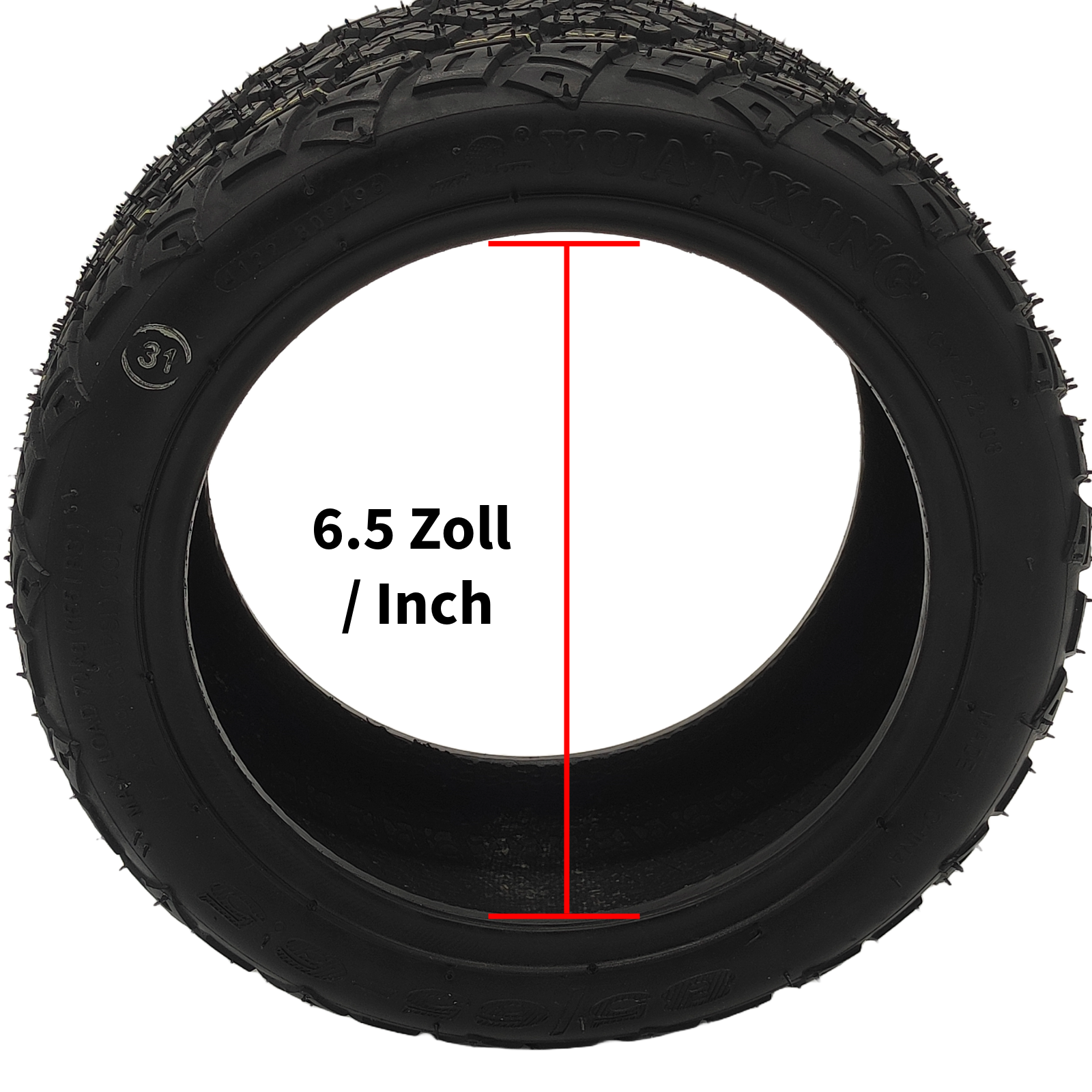 Reifen Tubeless für Air Rise 800W Aftermarket