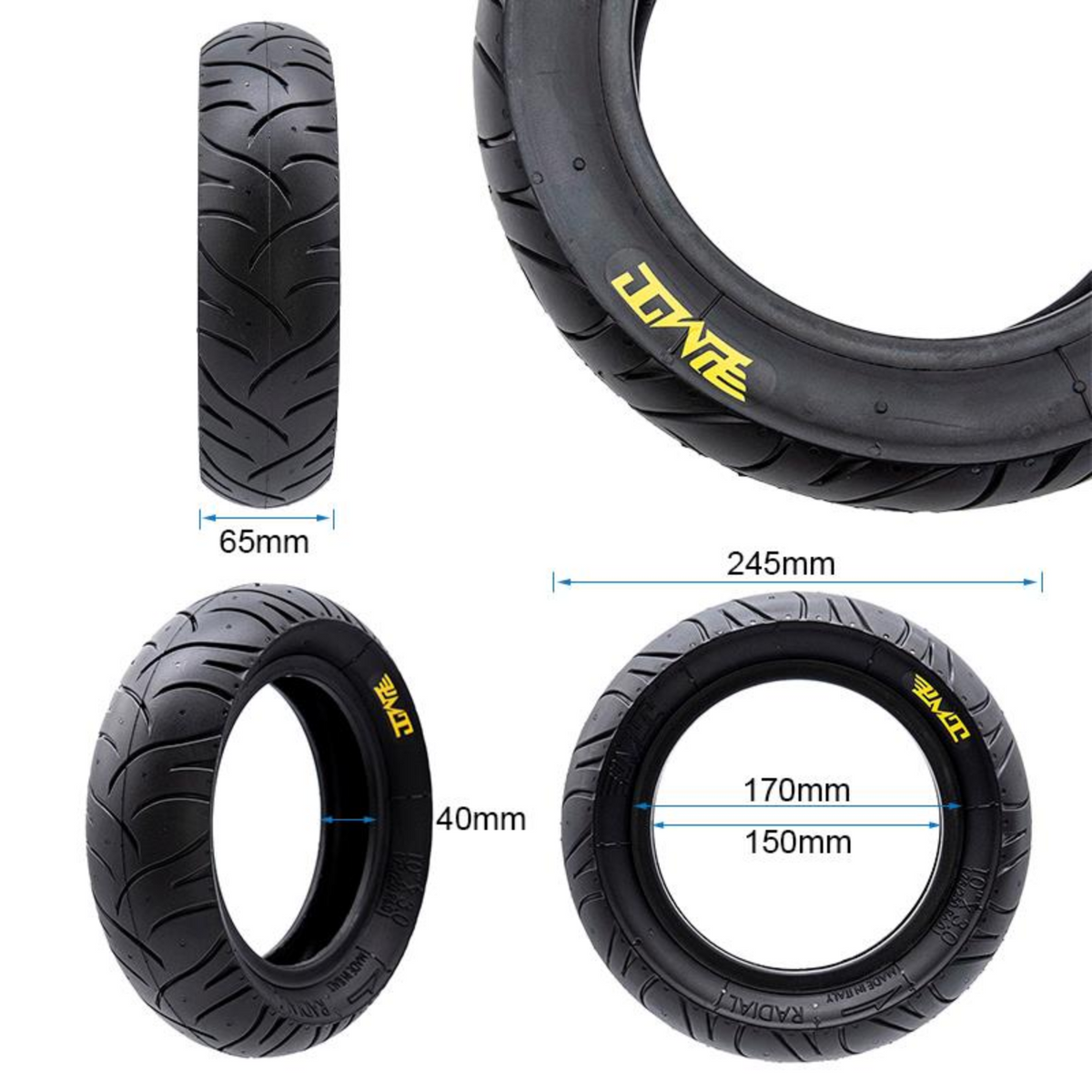Reifen 10x3-6 für Kaabo Mantis King GT Aftermarket
