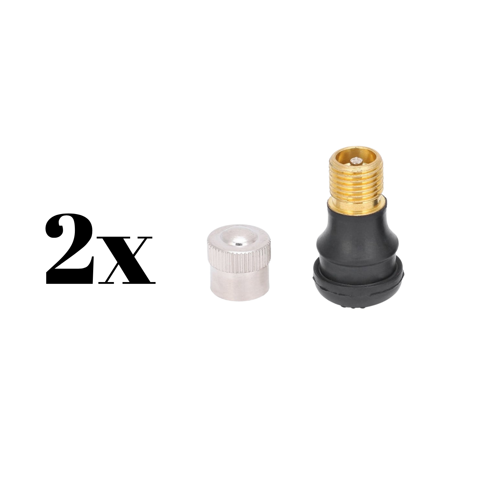 Tubeless Ventil für Ninebot-Segway F2 Serie Aftermarket