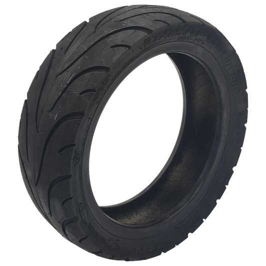Yadea Elite Prime X1 tire 10x2.7-6.5 tubeless without gel layer with valve CST
