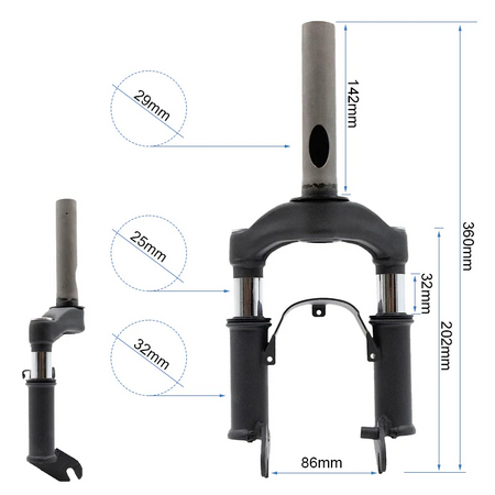 Vorderradgabel für Niu KQi 100 Originalteil