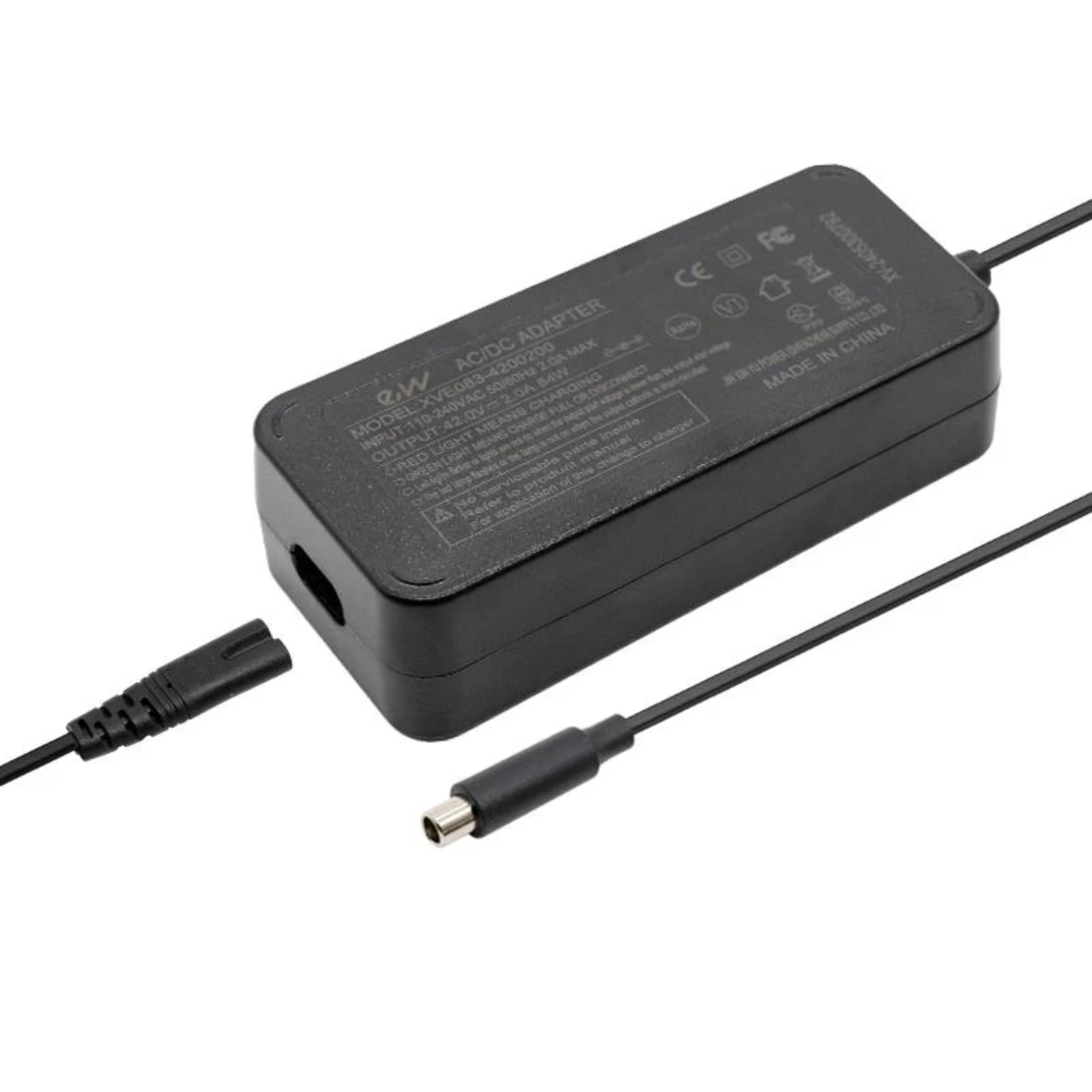 Ladegerät 42V mit 8mm DCA Anschluss für 36V Akkus Originalteil