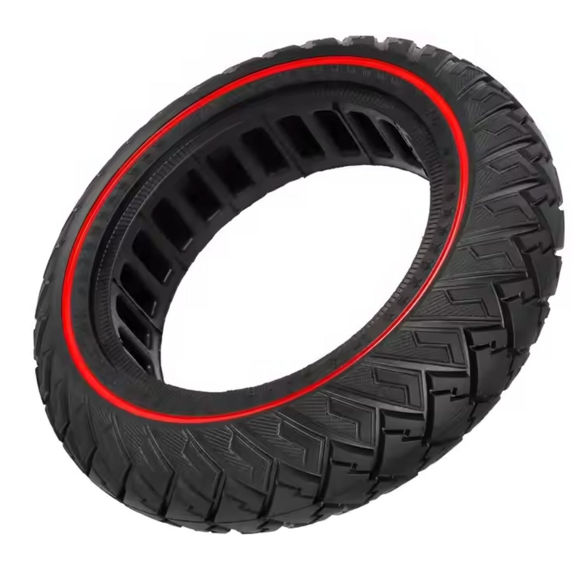 Vollgummireifen 250x64 Rot für Navee ST3 ST3 Pro Aftermarket