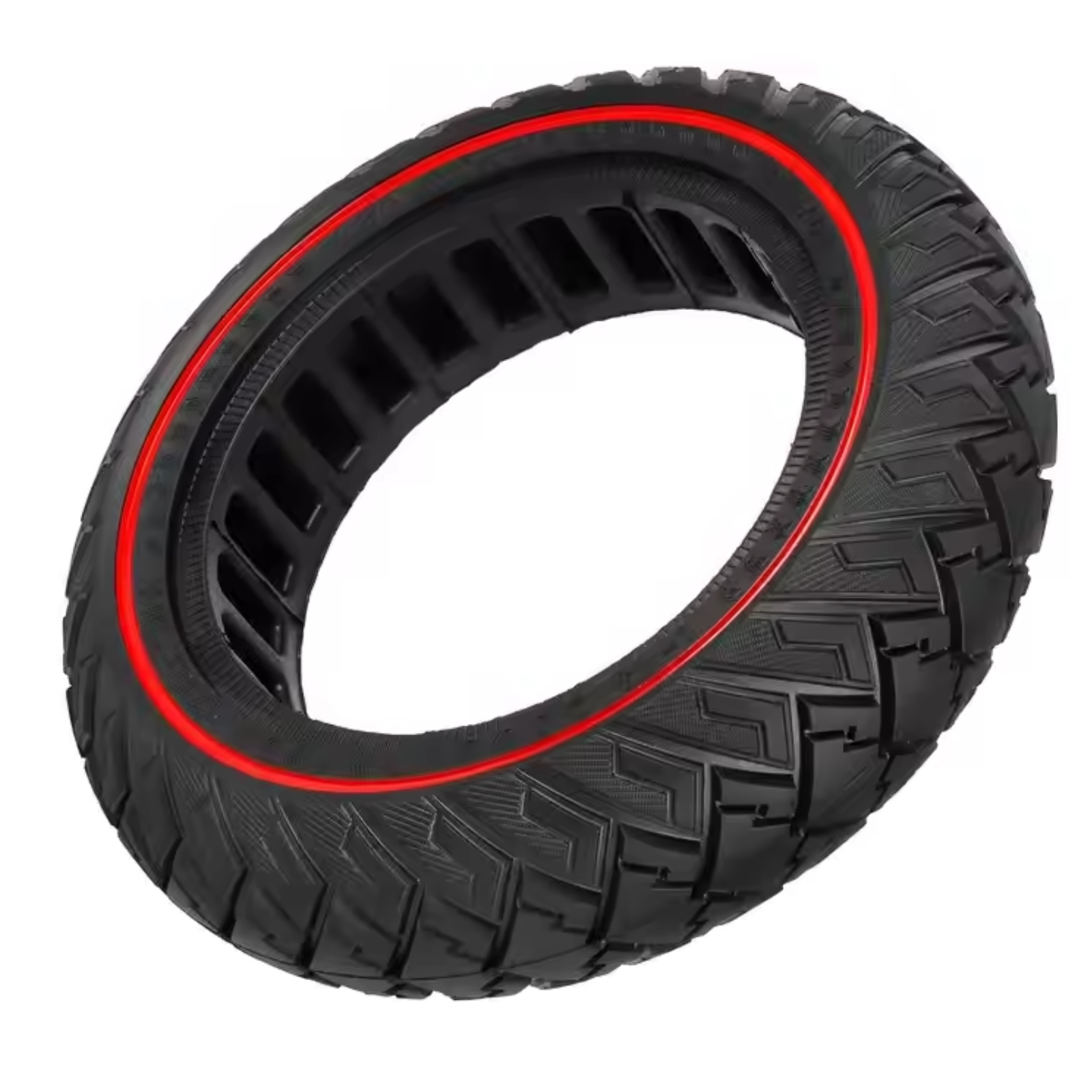 Vollgummireifen 250x64 Rot für Navee ST3 ST3 Pro Aftermarket