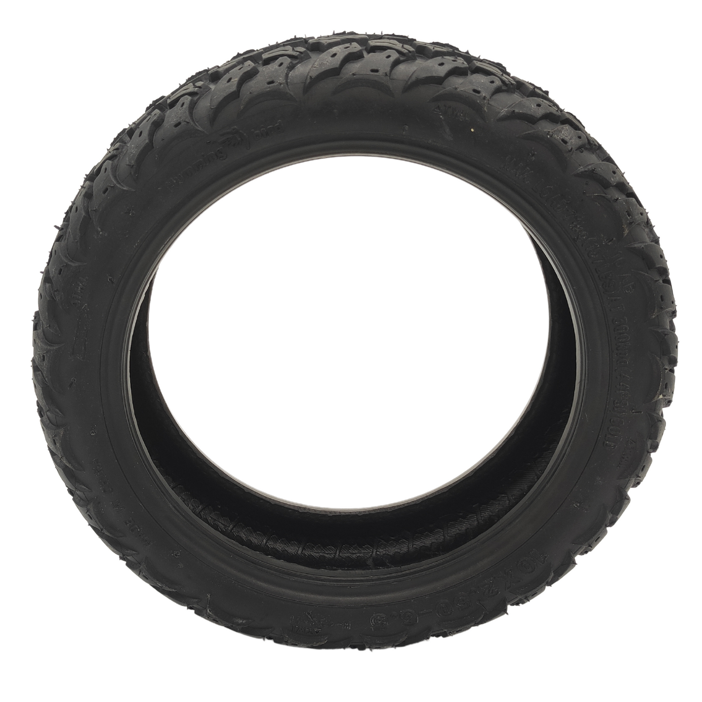 Neumático todoterreno sin cámara 10x2,5-6,5 pulgadas con válvula colibrí