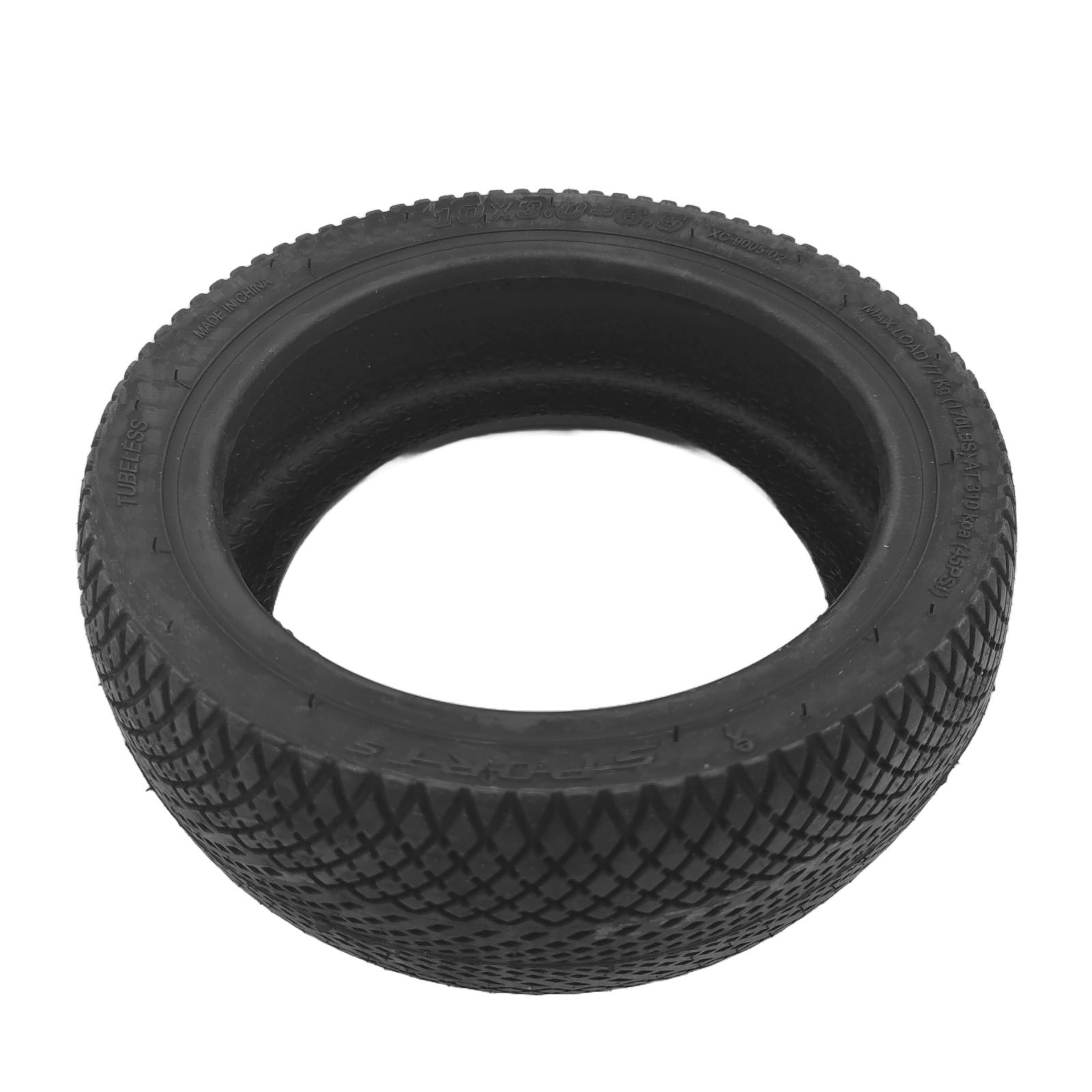 Tubeless Reifen 10x3-6.5 Schlangenprofil für Generic E-Scooter Originalteil