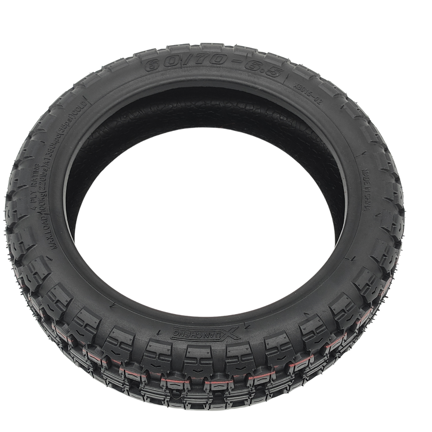 Ninebot F20D F30D F40D tubeless tire off-road with valve 10x2.5 (60/70-6.5)