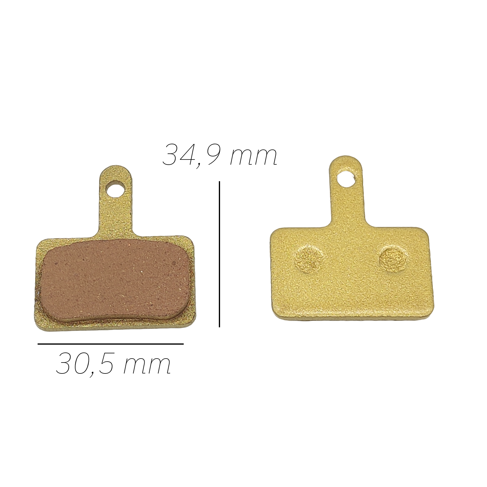 Bremsbelag Vollmetall Hydraulisch für Kukirin G4 2024 Aftermarket