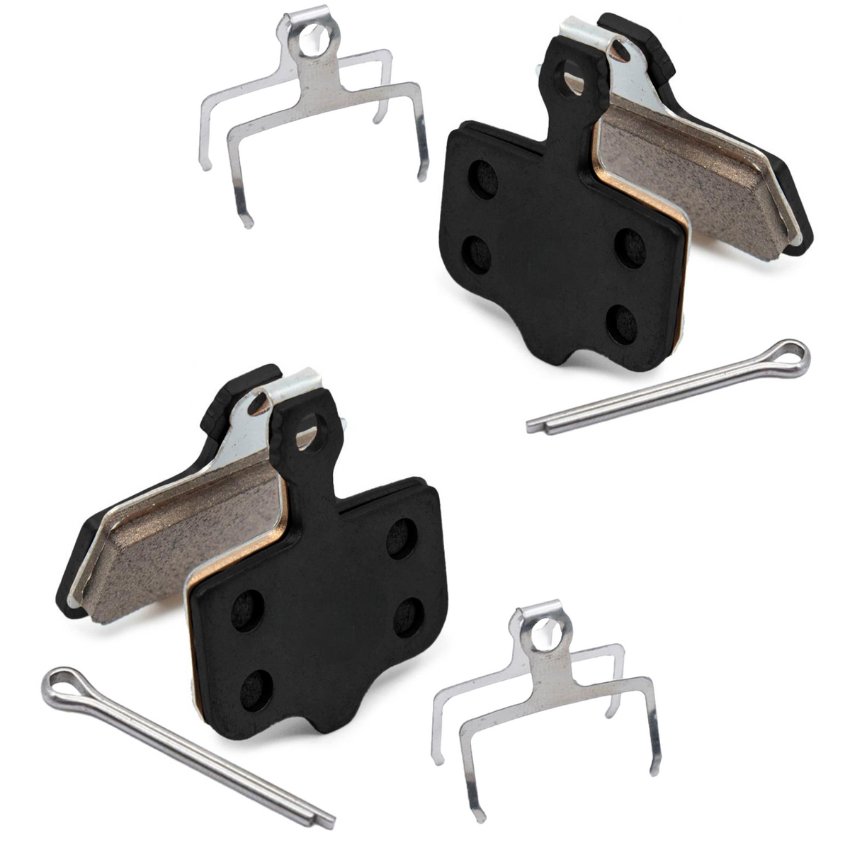 Bremsbelag Semi-Metall für Ausom L1 2er Set Aftermarket