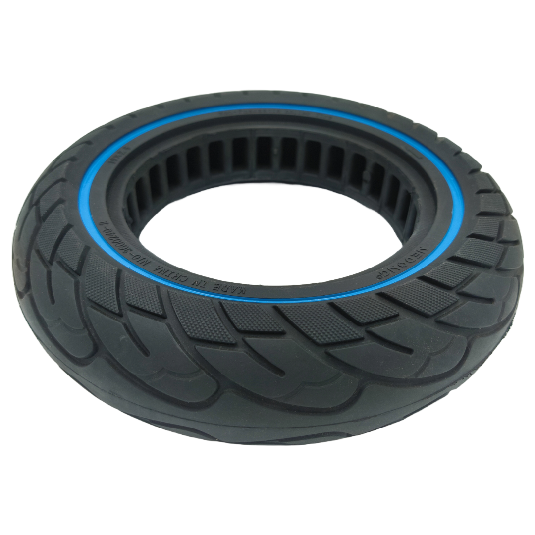 Vollgummireifen 10x2.5-6 (34mm) Blau Schwarz