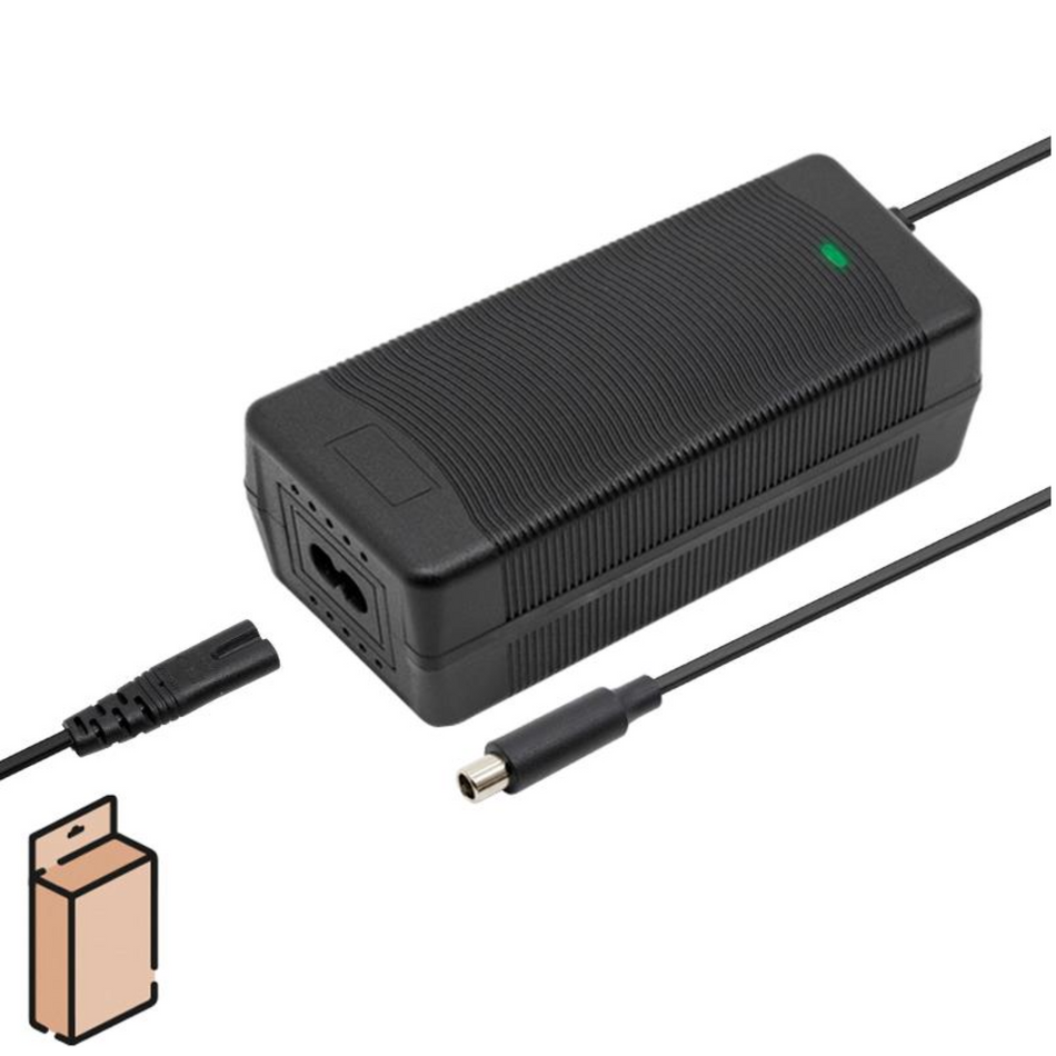 Ladegerät Netzteil  54.6V 2A 8mm RCA Anschluss mit Netzkabel