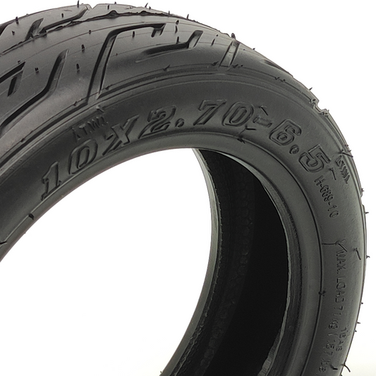 Speedway 5 10x2.7-6.5 tubeless with valve replacement tire for e-scooters