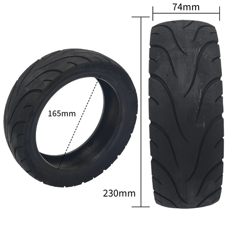 EGRET EY!2 CST Reifen 10x2.7-6.5 Tubeless ohne Gelschicht mit Ventil – Bild 8