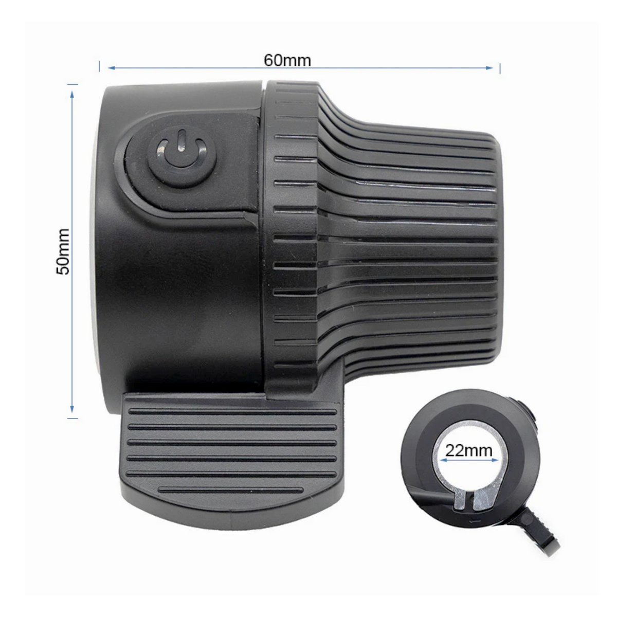 Drehgas mit Anschaltknopf für Kukirin G3 Originalteil