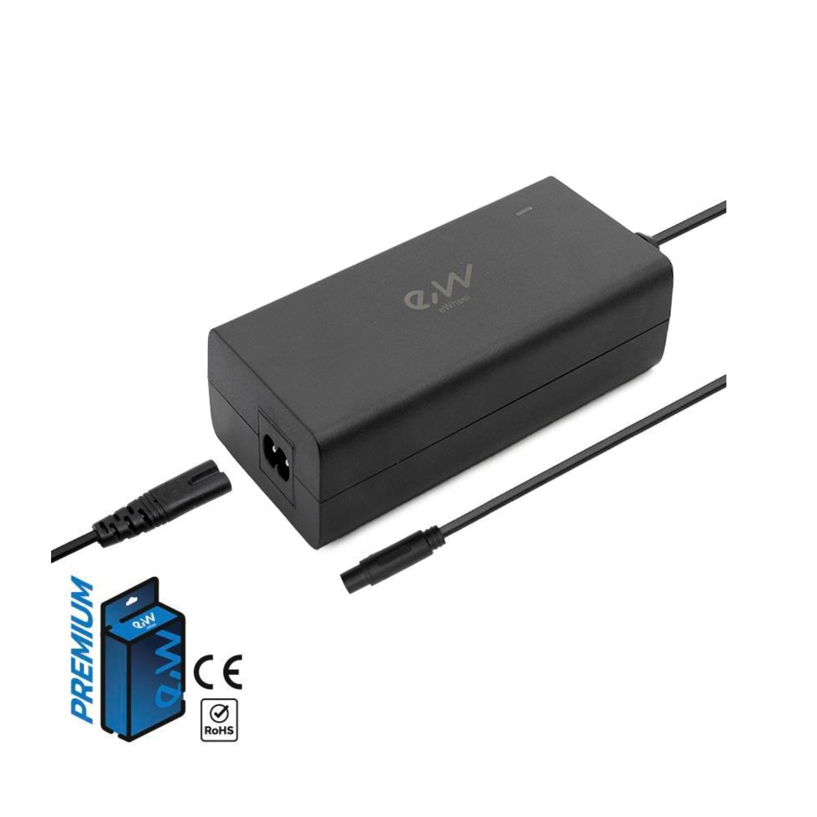 Premium Ladegerät 48V (Ausgang 54,6V) 2A Anschluss Julet 3105 Ewheel