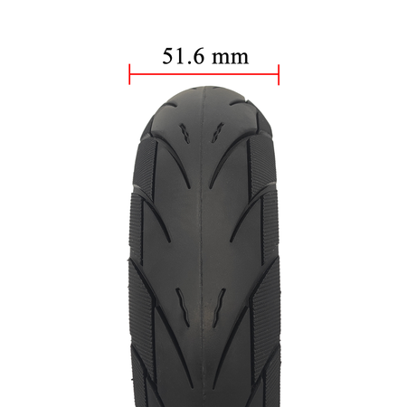 Navee N40 10x2.125 Vollgummi Reifen Schwarz 44mm Aftermarket Ersatz – Bild 5