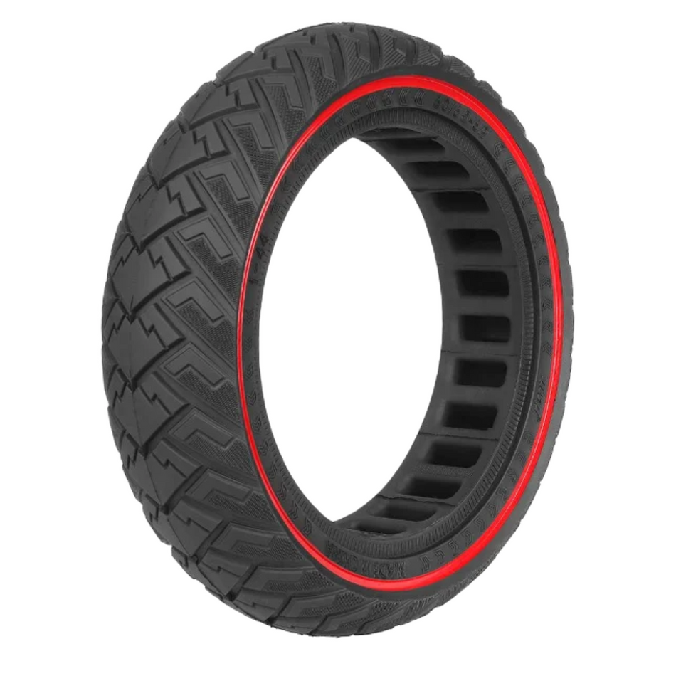 Ninebot E2 Pro Neumático de goma maciza Rueda trasera 60/65-6.9 Negro Rojo ULIP