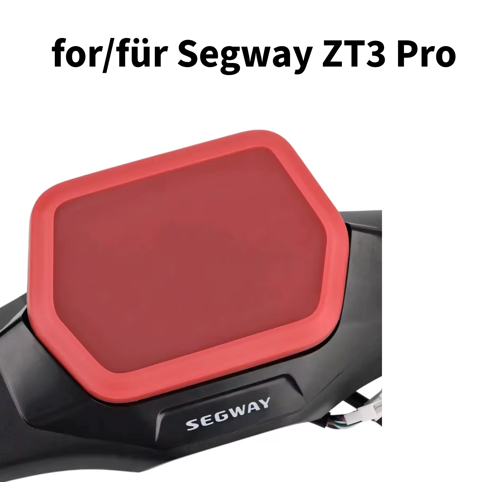 Dashboard Silikon Abdeckung Rot für Segway ZT3 Pro D ZT3 Pro E ZT3 Pro Aftermarket