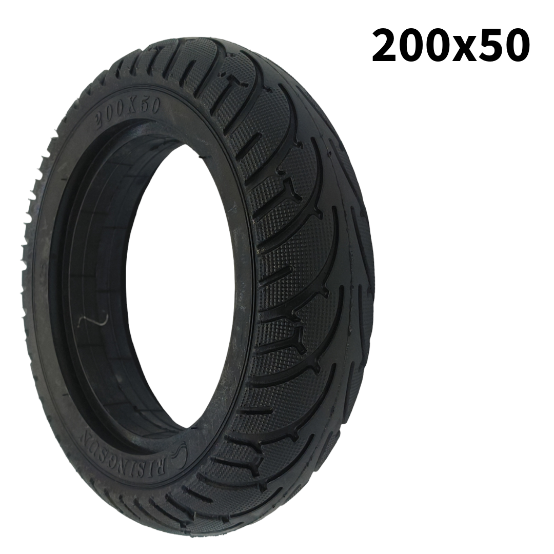 Egret EIGHT V1 V2 V3 Vorderrad Vollgummireifen 200x50 Aftermarket Ersatz – Bild 2