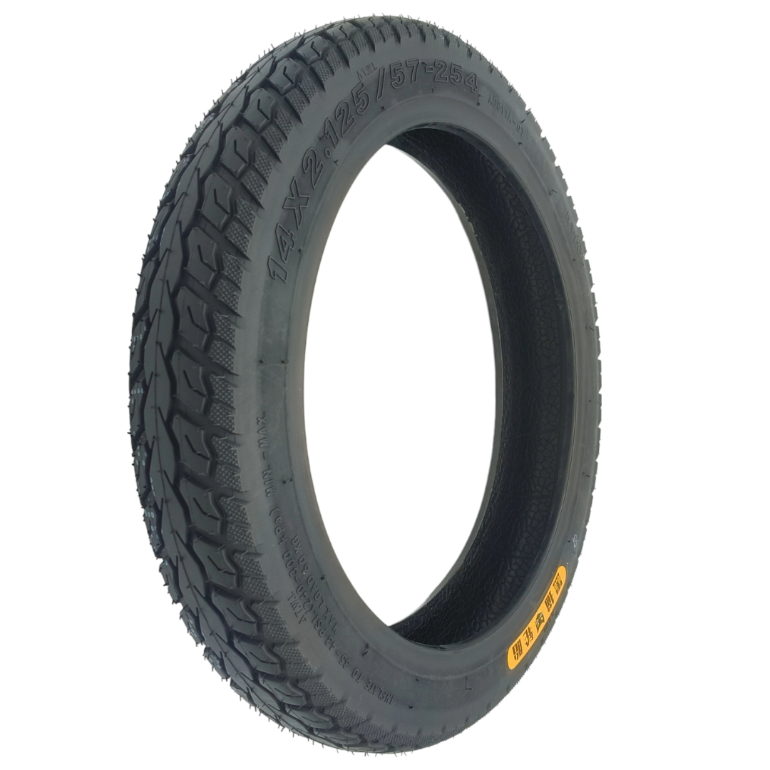 Fiido D3 Pro Reifen Set 14x2.125 / 57-254 mit Schlauch 14x2.125 45/90° – Bild 4