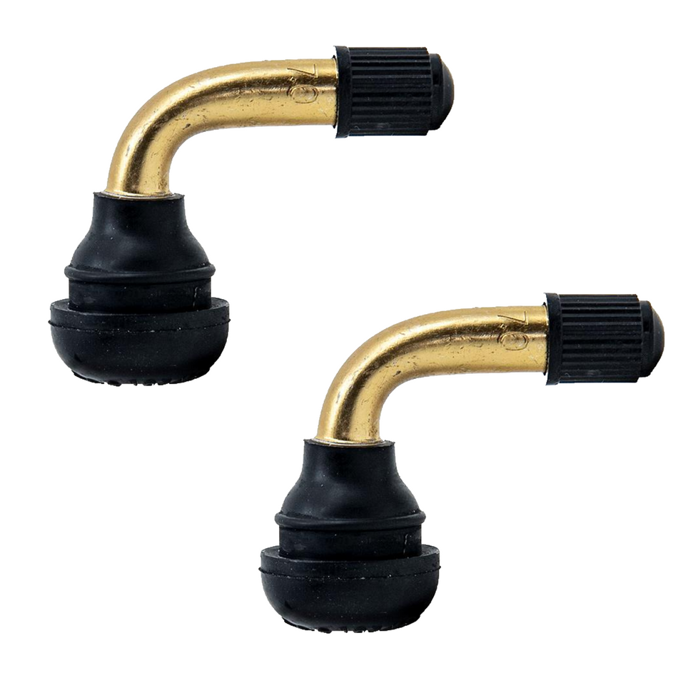 2x Tubeless Valve 90° bent PVR70 for iScooter iX7 / iX7 Pro