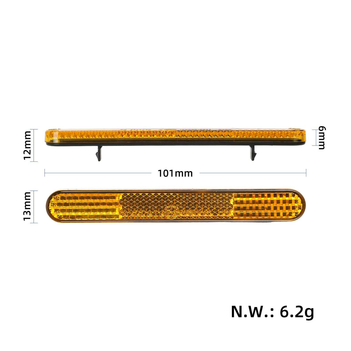 Reflektor für Xiaomi Elite E-Scooter 2er Set Aftermarket