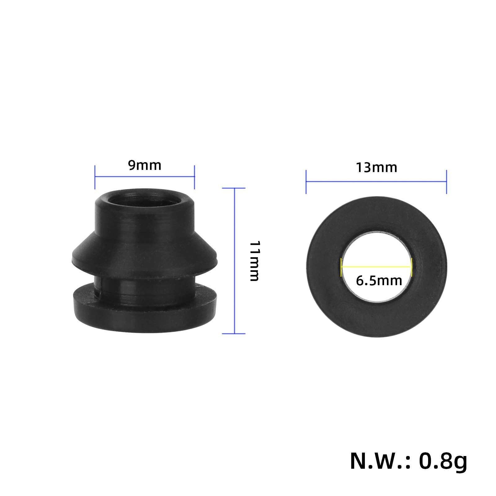 Silikon Abdeckung für Vorderlicht für Xiaomi Elite Aftermarket