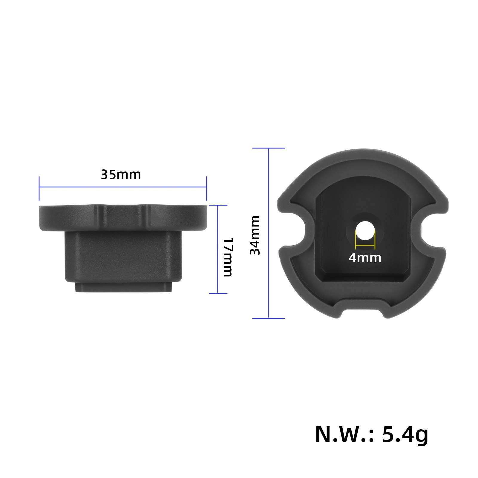 Silikon Abdeckung grau für Xiaomi 4 Lite Gen2 Aftermarket