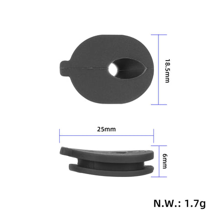 Silikon Abdeckung Schwarz für Xiaomi Elite Aftermarket