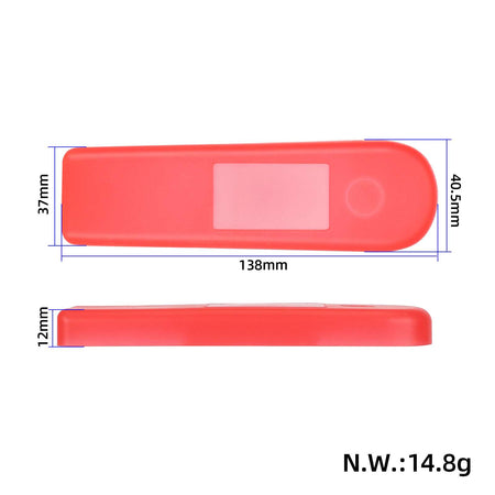 Dashboard Silikon Abdeckung Rot für Ninebot Max G2D Max G2E Max G2 Aftermarket