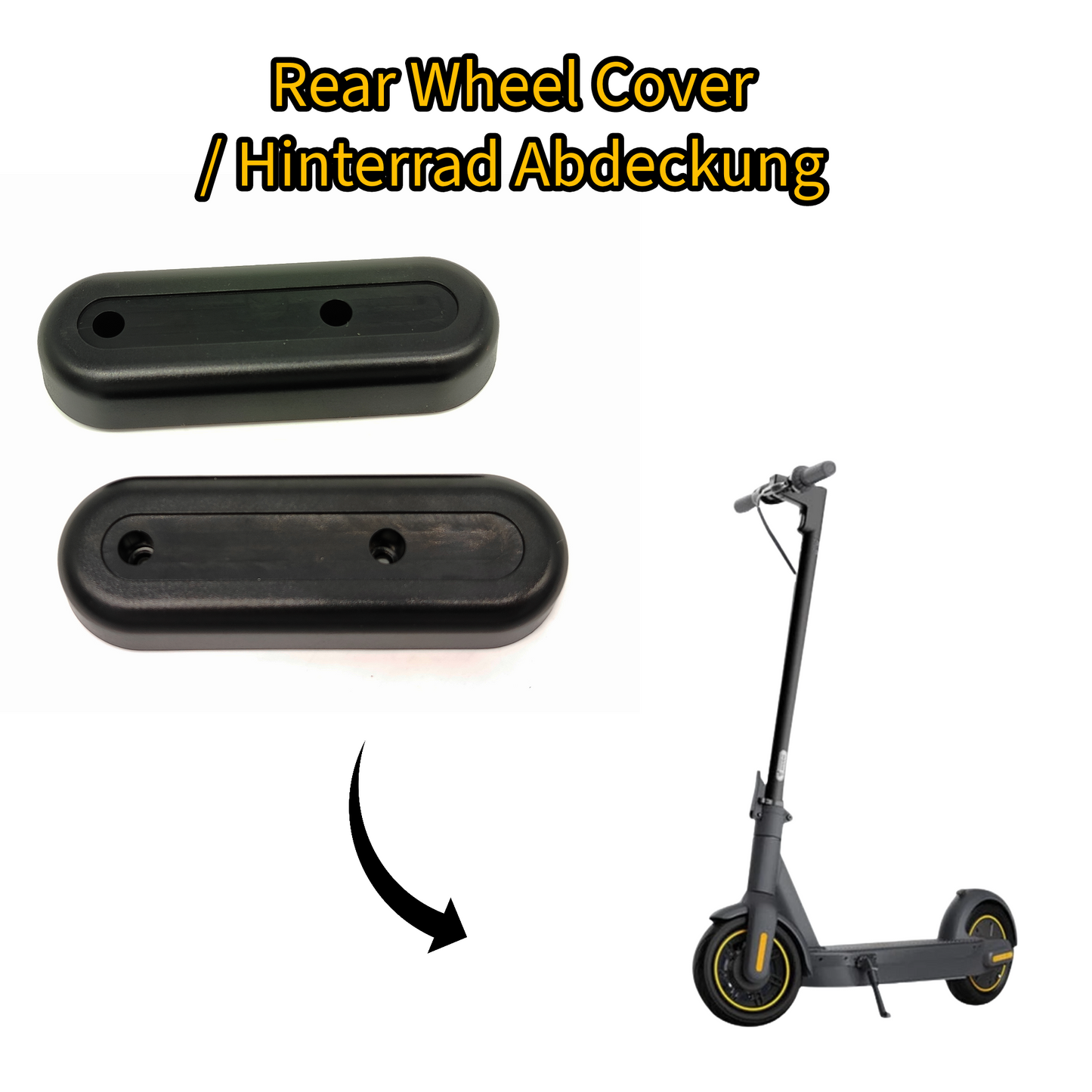 Ninebot Max G30 rear wheel cover e-scooter cover