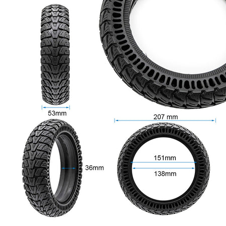 Vollgummi Reifen 8.5x2.125 B34mm für E Scooter Offroad Aftermarket