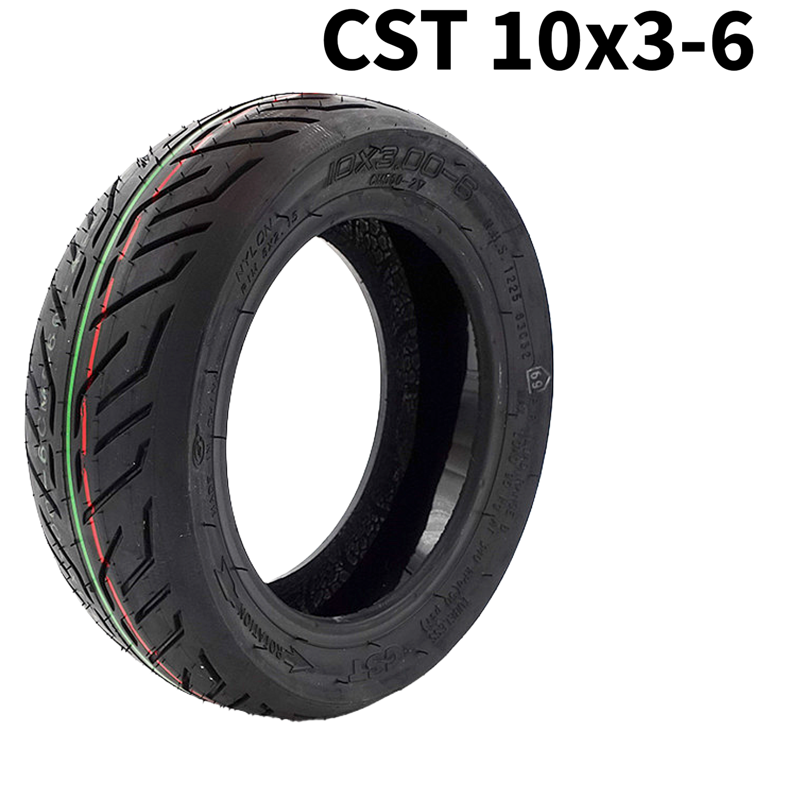 Tubeless Reifen 10x3-6 für Teverun Fighter Mini Pro mit Gelschicht Originalteil