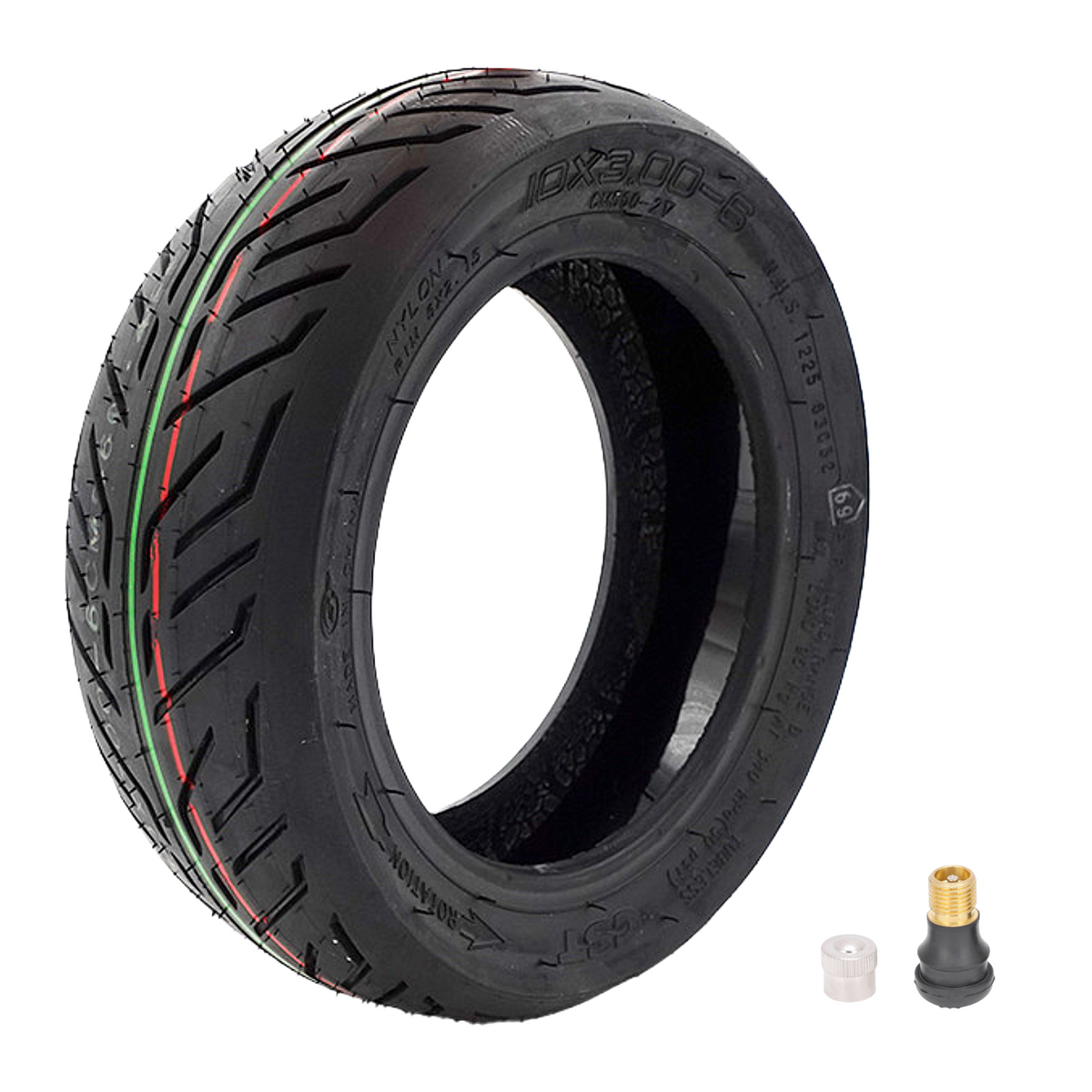 Tubeless Reifen 10x3-6 für Teverun Fighter Mini Pro mit Gelschicht Originalteil