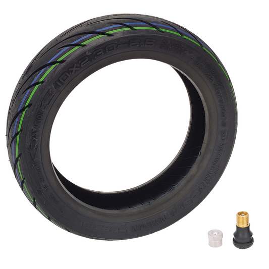 CST 10x2.3-6.5 tubeless tire without gel layer with valve