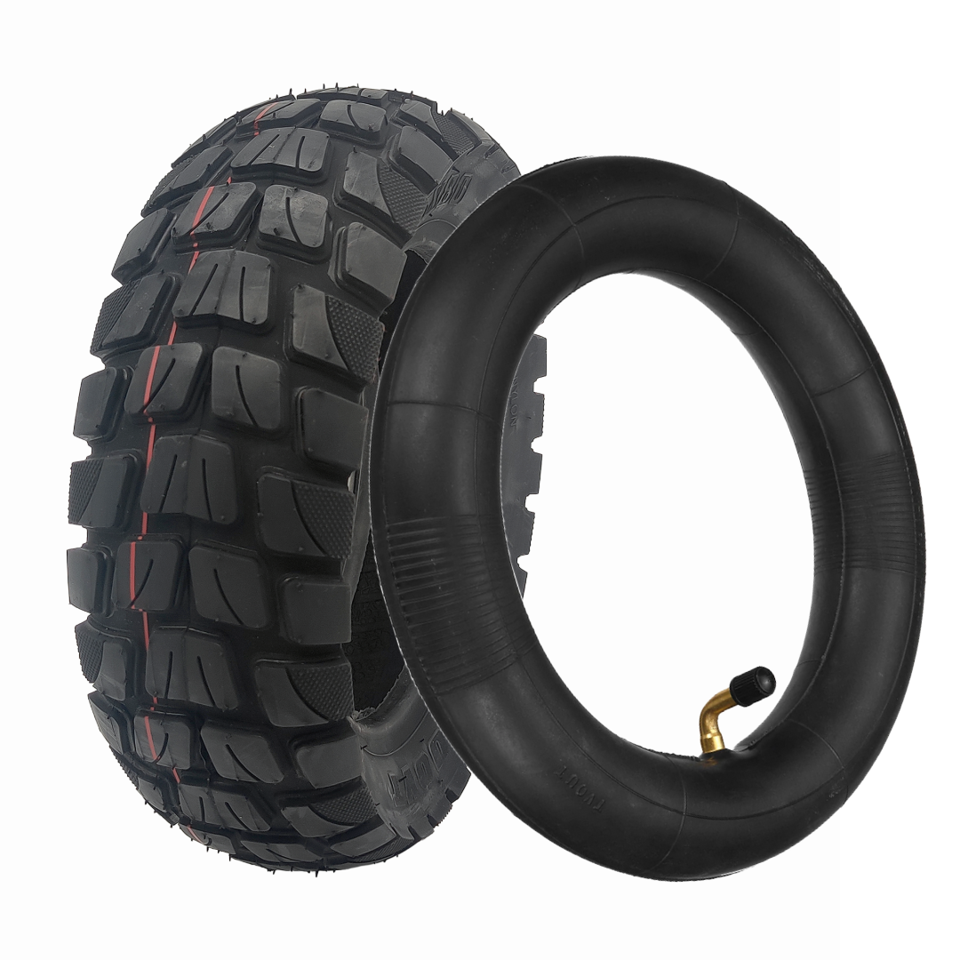 Reifen mit Schlauch 10x3 85/65-6 90 Grad Ventil für Teverun Blade Mini Ultra Aftermarket