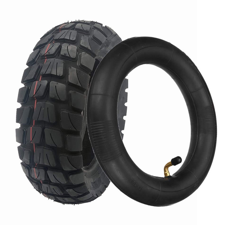 Reifen mit Schlauch 10x3 85/65-6 90 Grad Ventil für Teverun Blade Mini Ultra Aftermarket