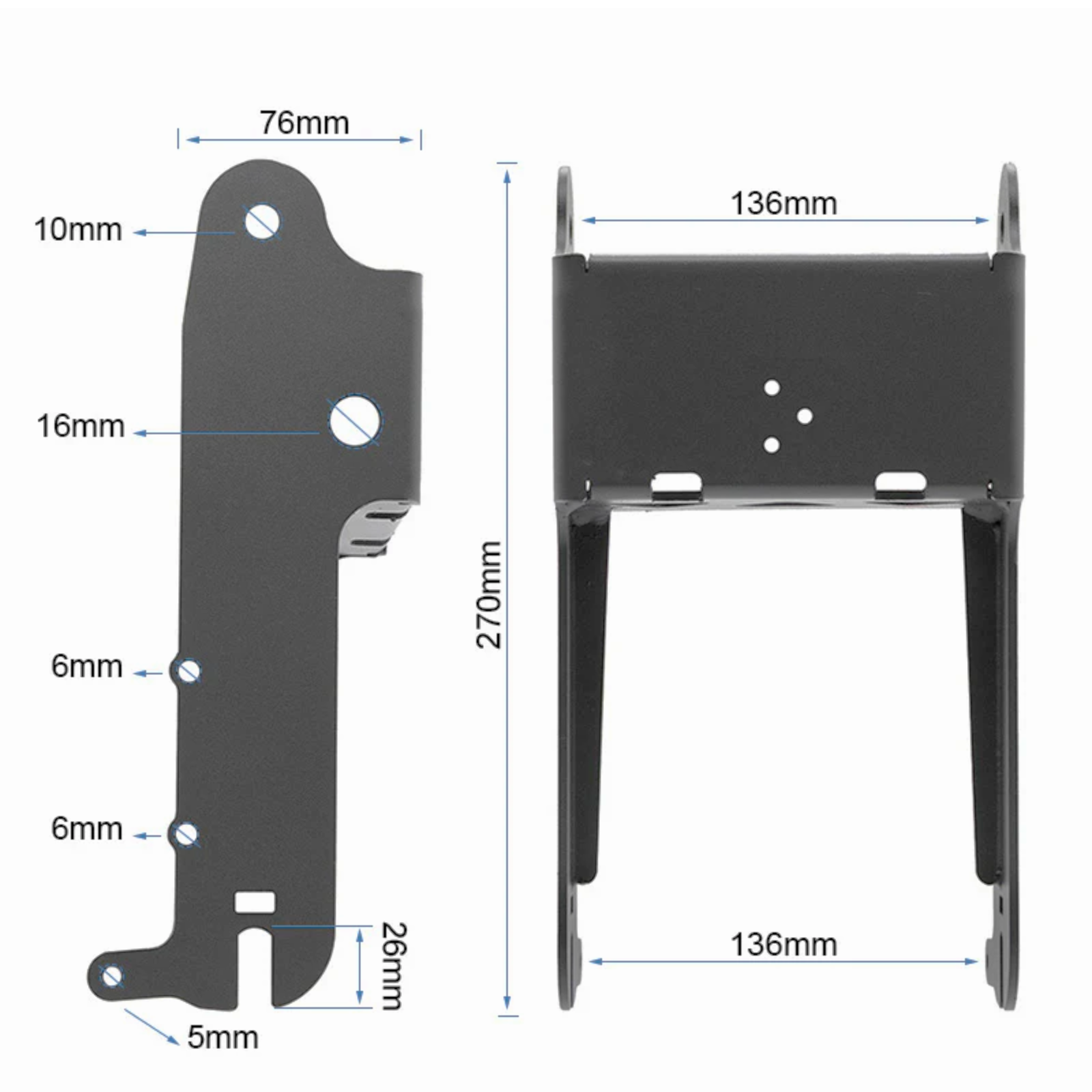 Hinterradgabel für Kukirin G2 Originalteil