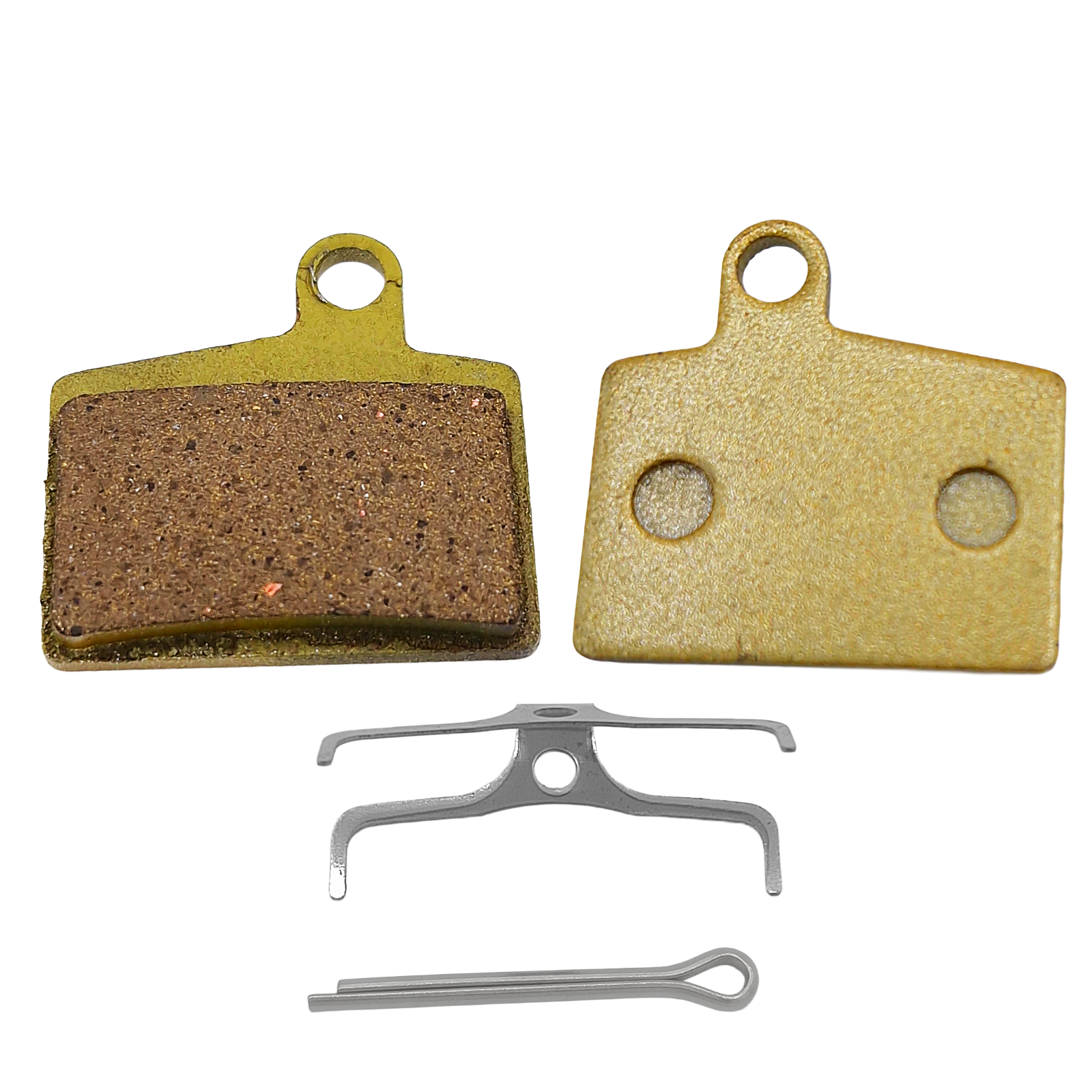 Accossato Bremsbelag-Set AGPA75OR-34 – 2 Beläge, Organische Mischung, Maße 69,6 X 46 X 8,4 Mm