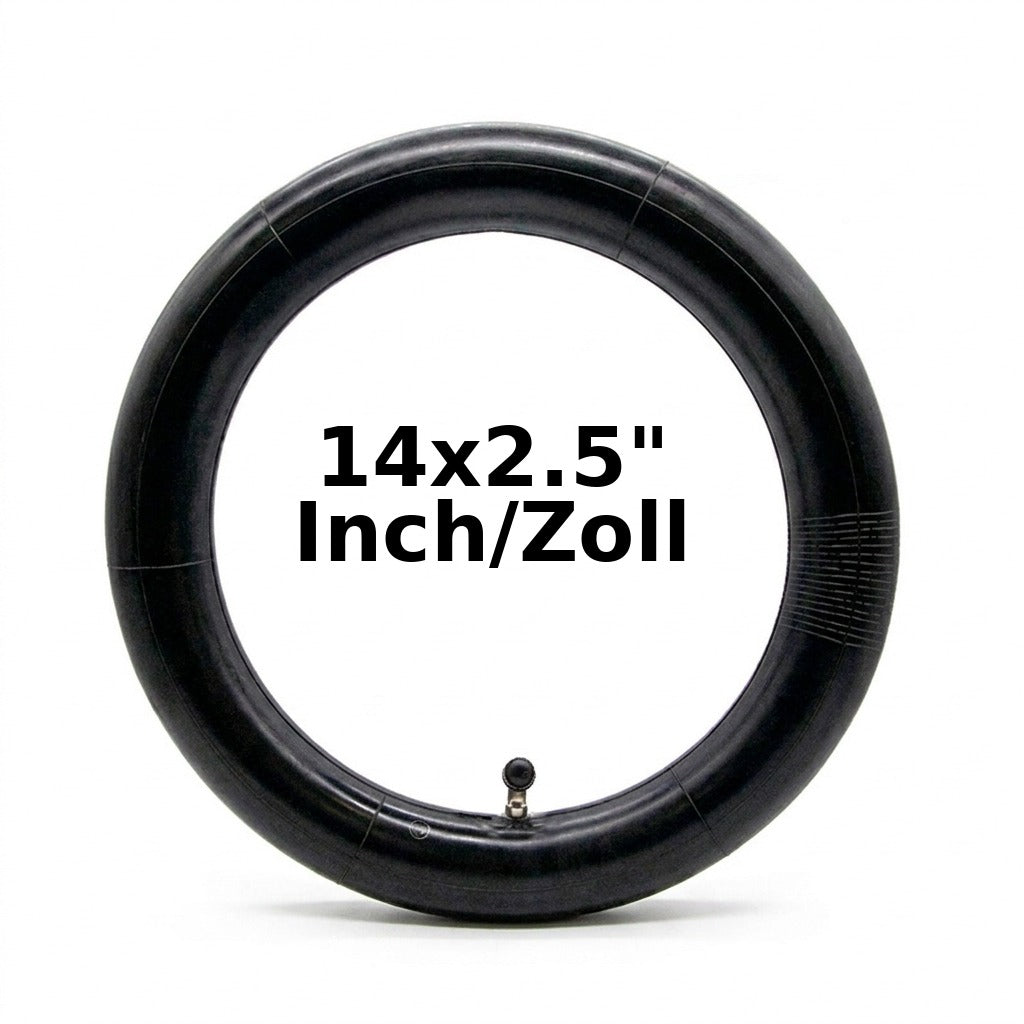 2x Schlauch 14x2.5 Zoll mit 90 Grad Winkelventil für Generic E-Scooter – Bild 8