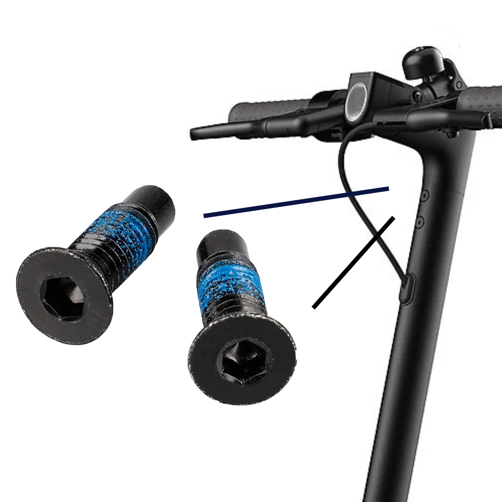 Schrauben für Lenkerkopf für Egret EY! 2 Aftermarket