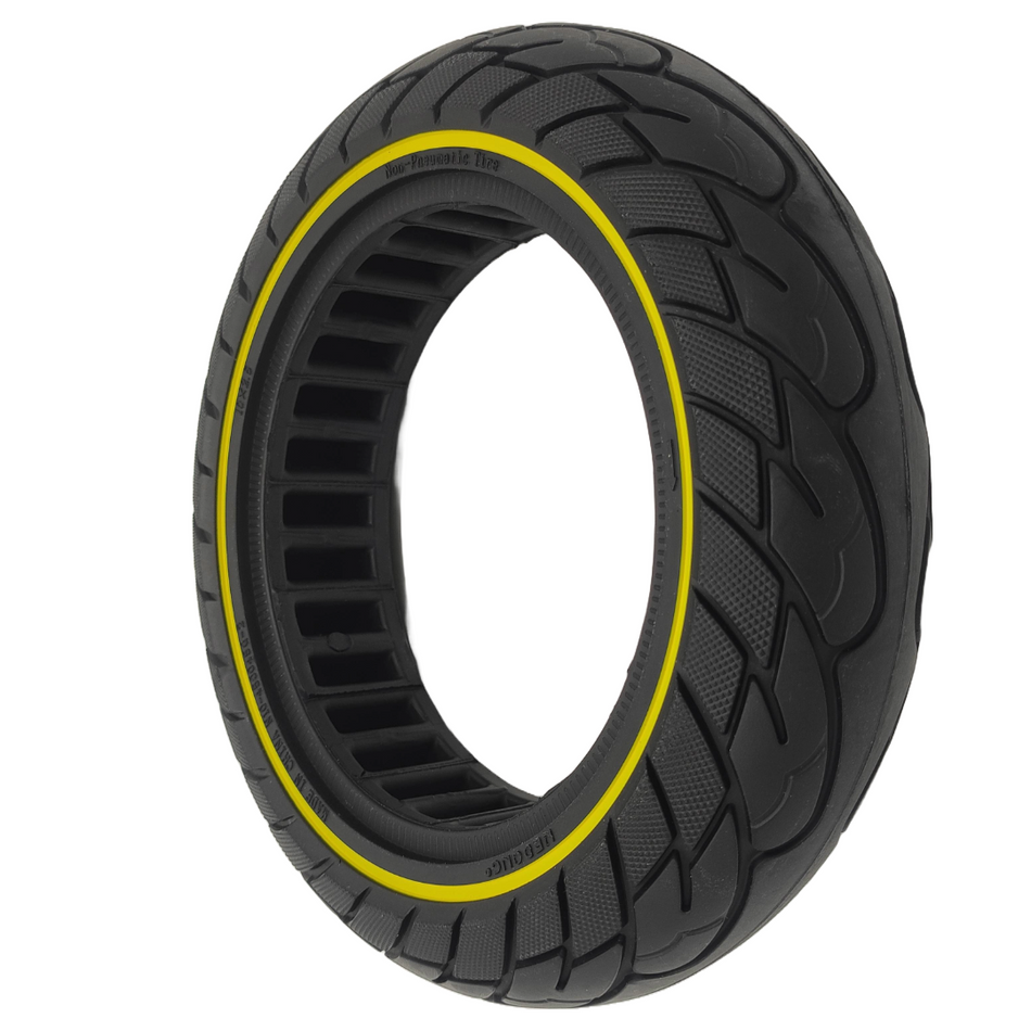 Ninebot Max G30 solid rubber tire 10x2.5-6.5 black yellow