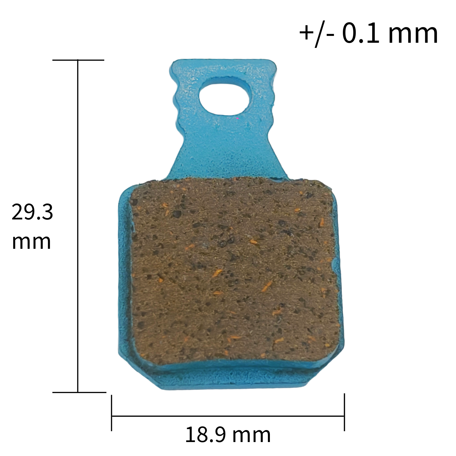 Bremsbelag Keramik 18,9 x 29,3 mm Universal Aftermarket