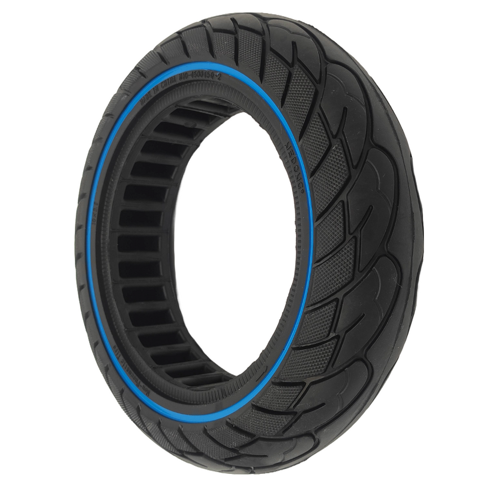 Odys Neo e100 solid rubber tire 10x2.5-6.5 black blue