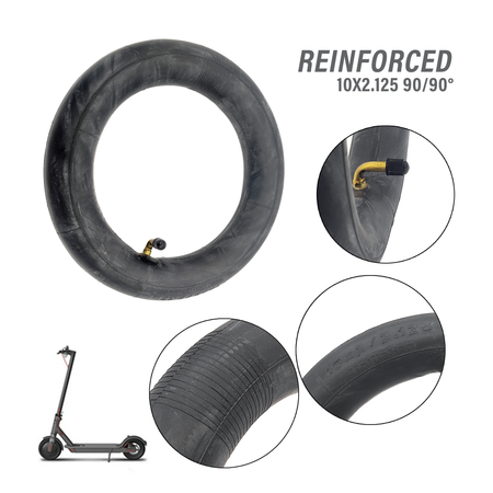 Reifen mit Schlauch 10x2.125 90/90° für Inokim Quick 4 Super Aftermarket