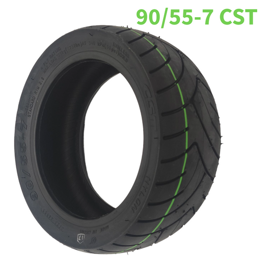 Neumáticos CST 90/55-7 sin cámara y sin capa de gel