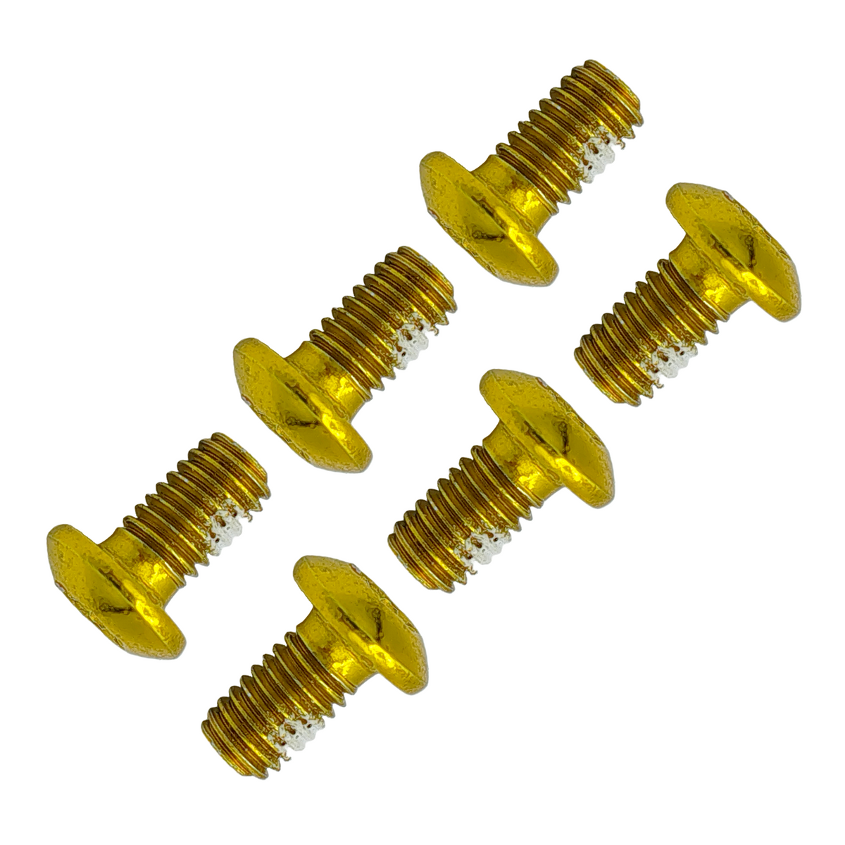Torx Schrauben gold eloxiert mit Schraubensicherung für Bremsscheibe 12 Stück Aftermarket