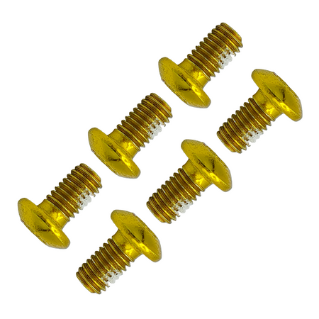 Torx Schrauben gold eloxiert mit Schraubensicherung für Bremsscheibe 12 Stück Aftermarket